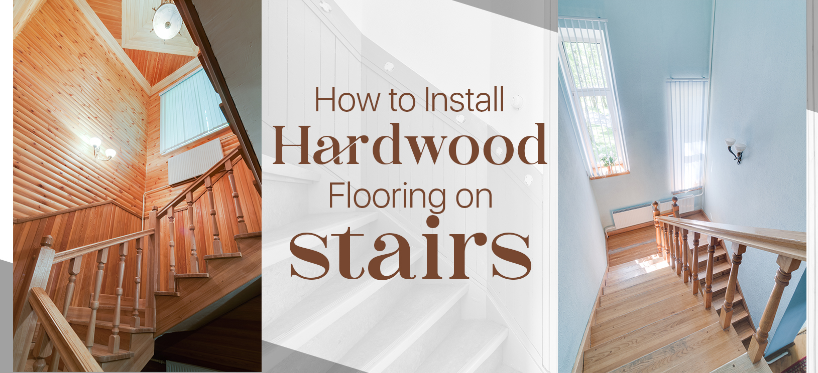 how to install hardwood floors on stairs