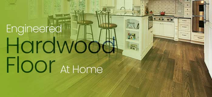 engineered hardwood floor home
