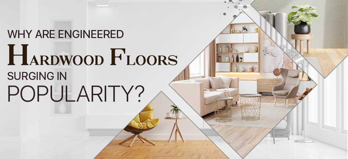 popularity of engineered hardwood flooring